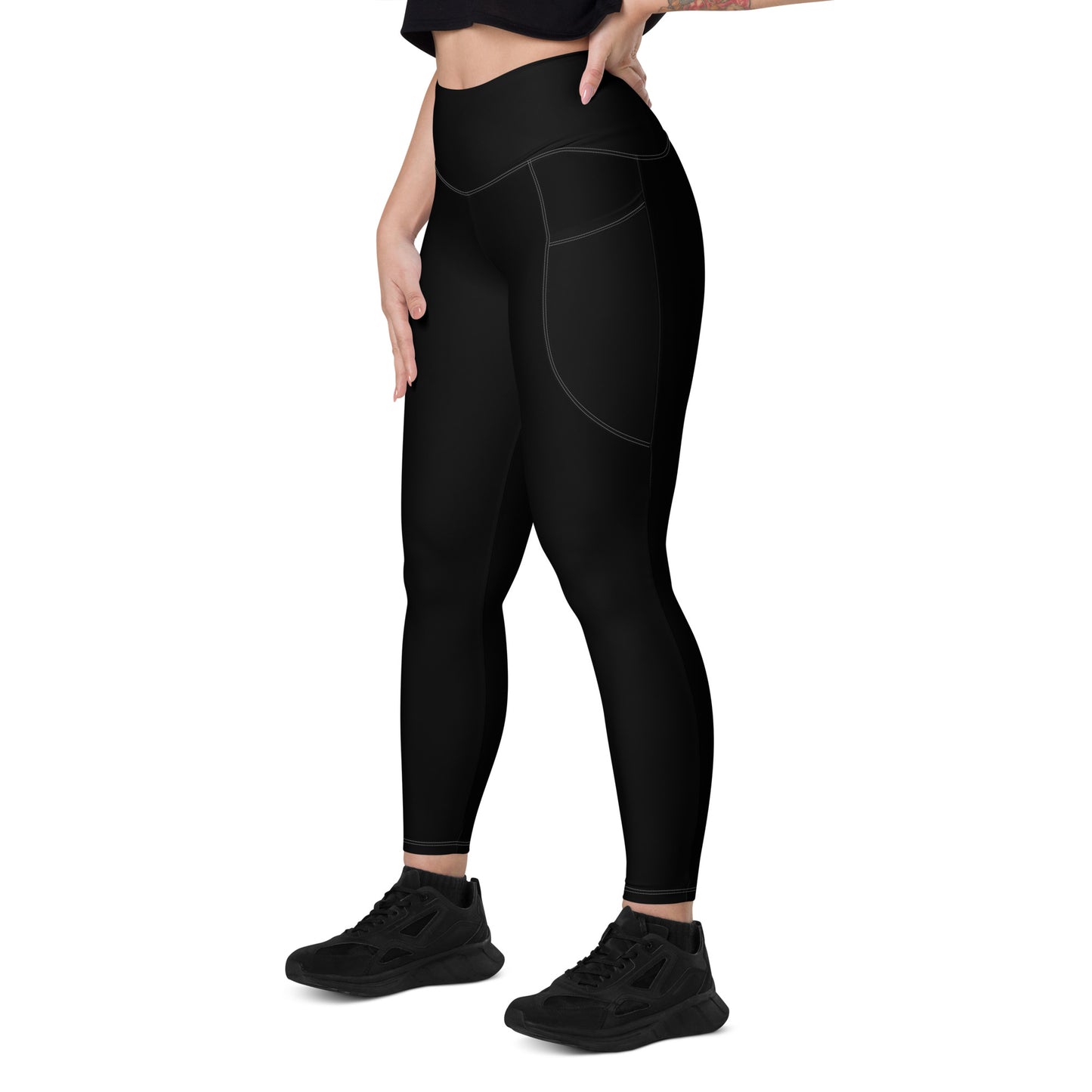 Black Leggings with pockets