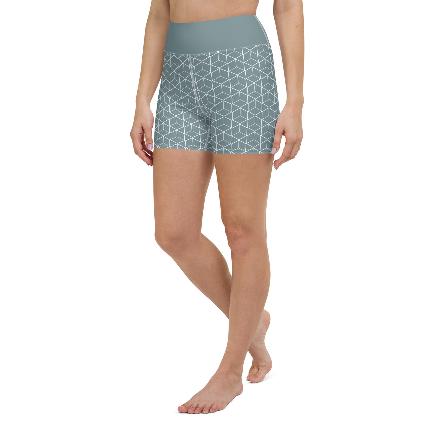 Geo Yoga Shorts