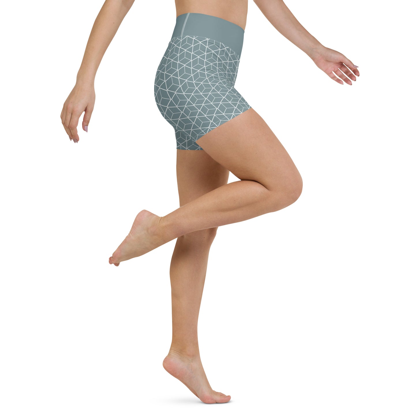 Geo Yoga Shorts