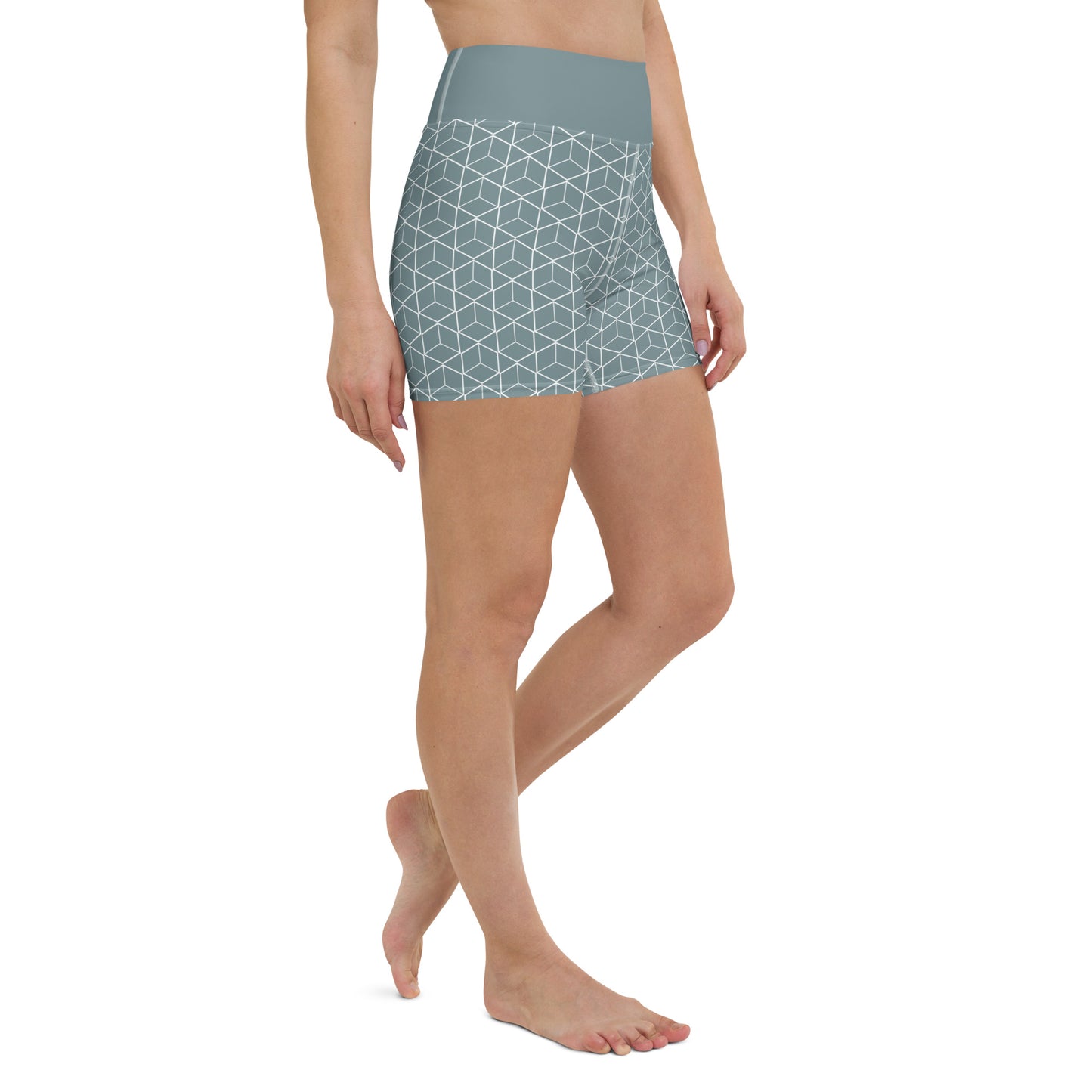 Geo Yoga Shorts