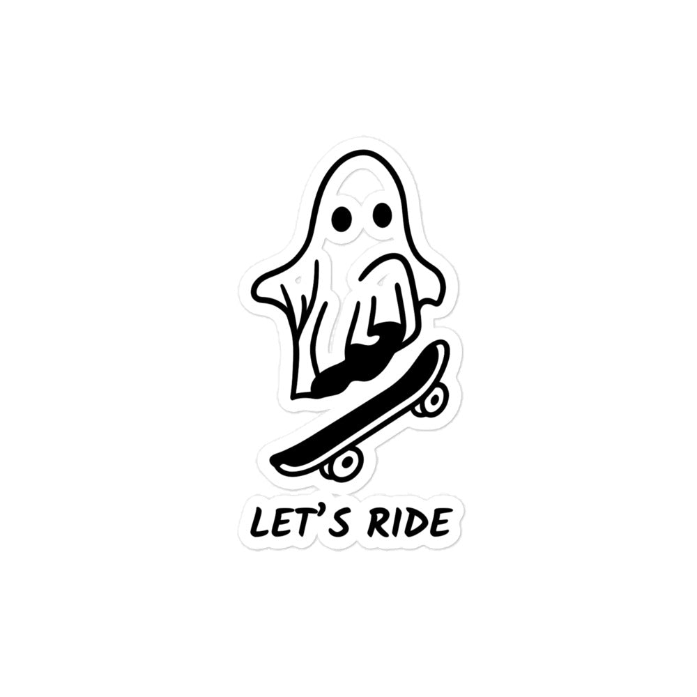 Let's Ride Sticker