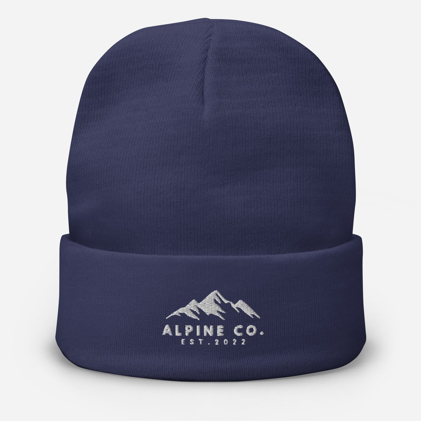 Alpine Embroidered Beanie