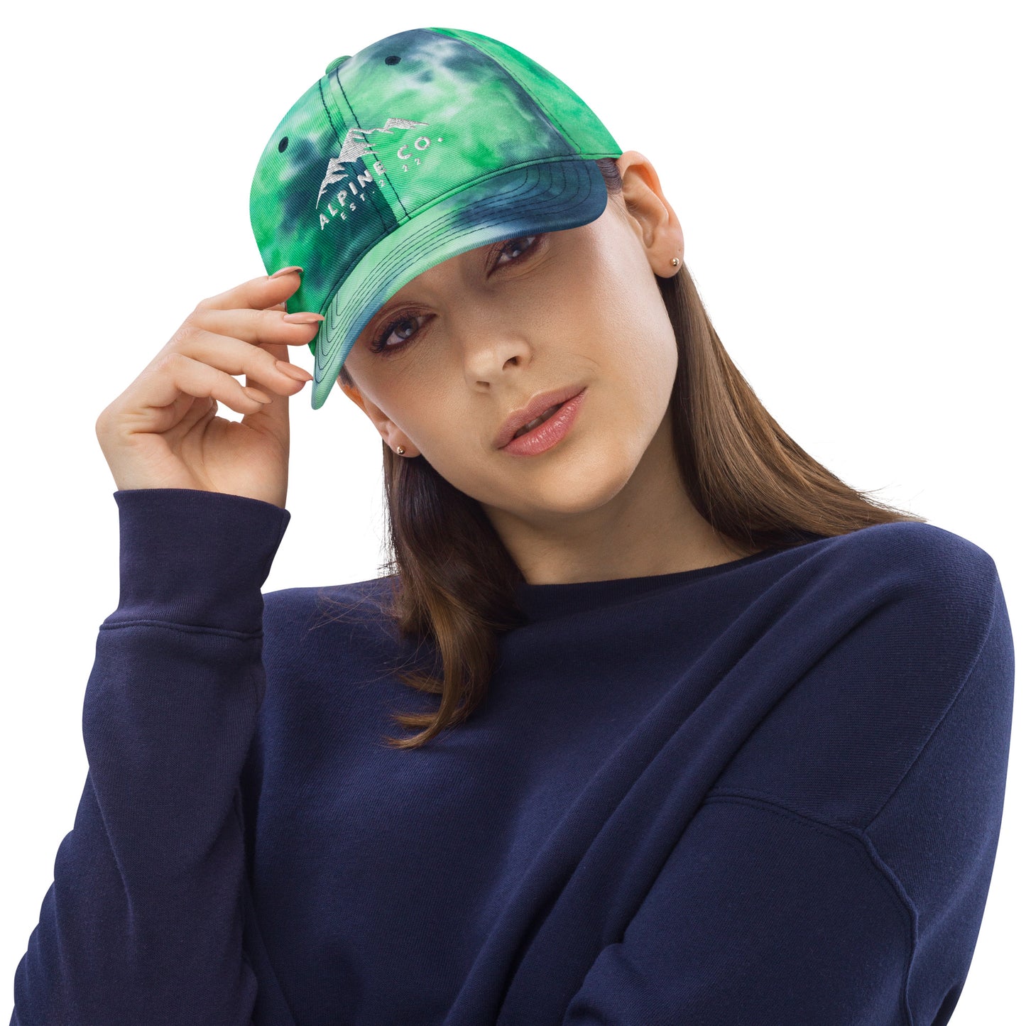 Tie dye Dad hat