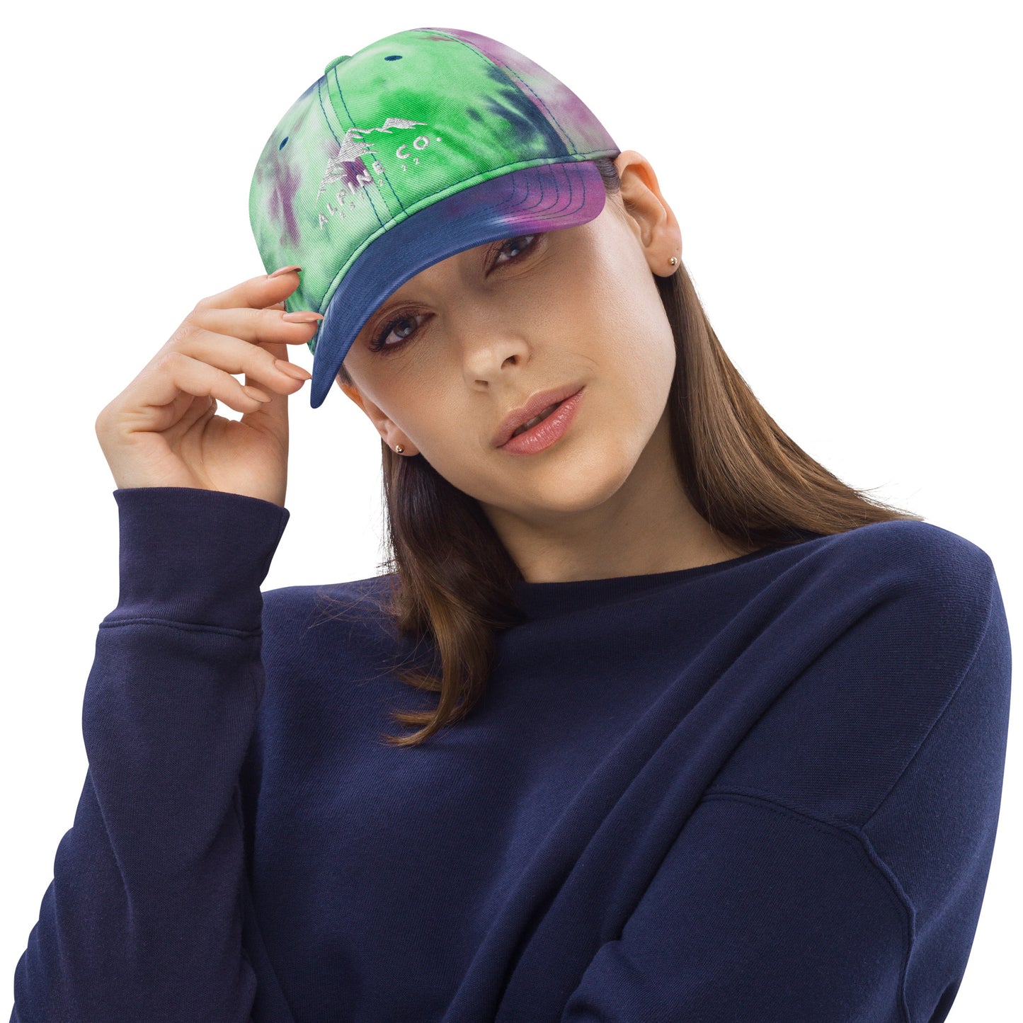 Tie dye Dad hat