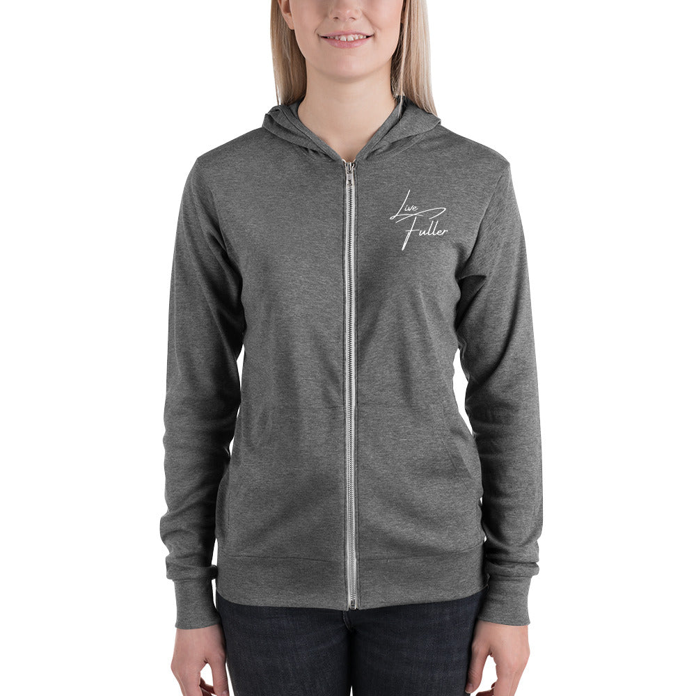 Lake Life Unisex zip hoodie