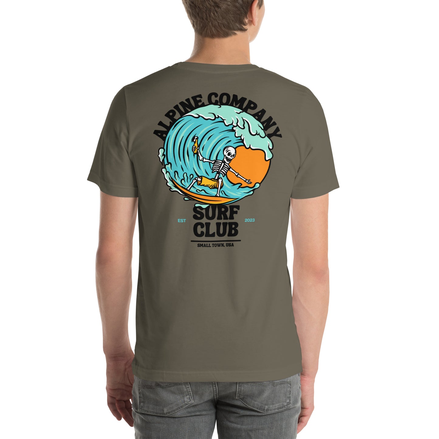 Surf Club Unisex t-shirt