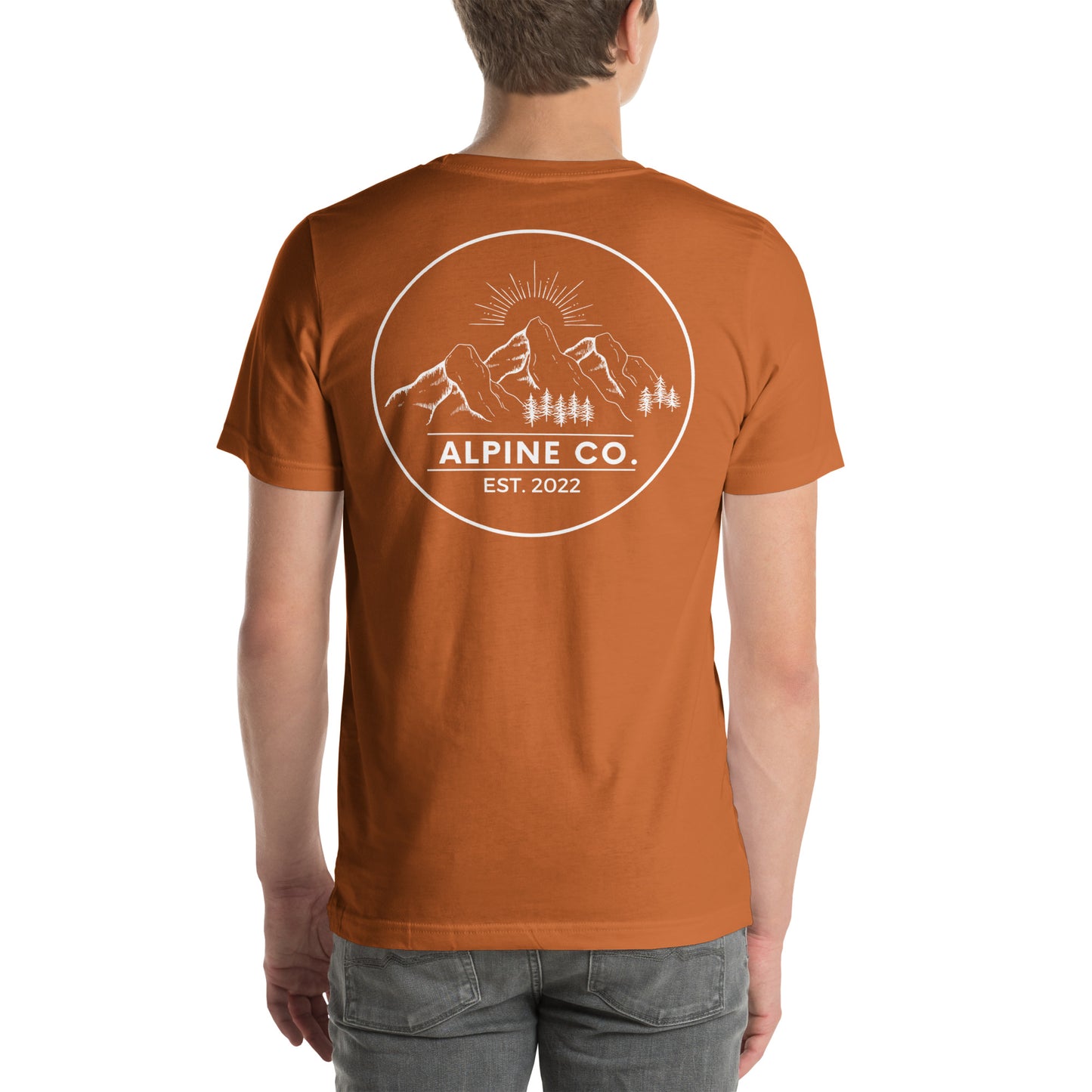 Alpine Co Circle Unisex t-shirt