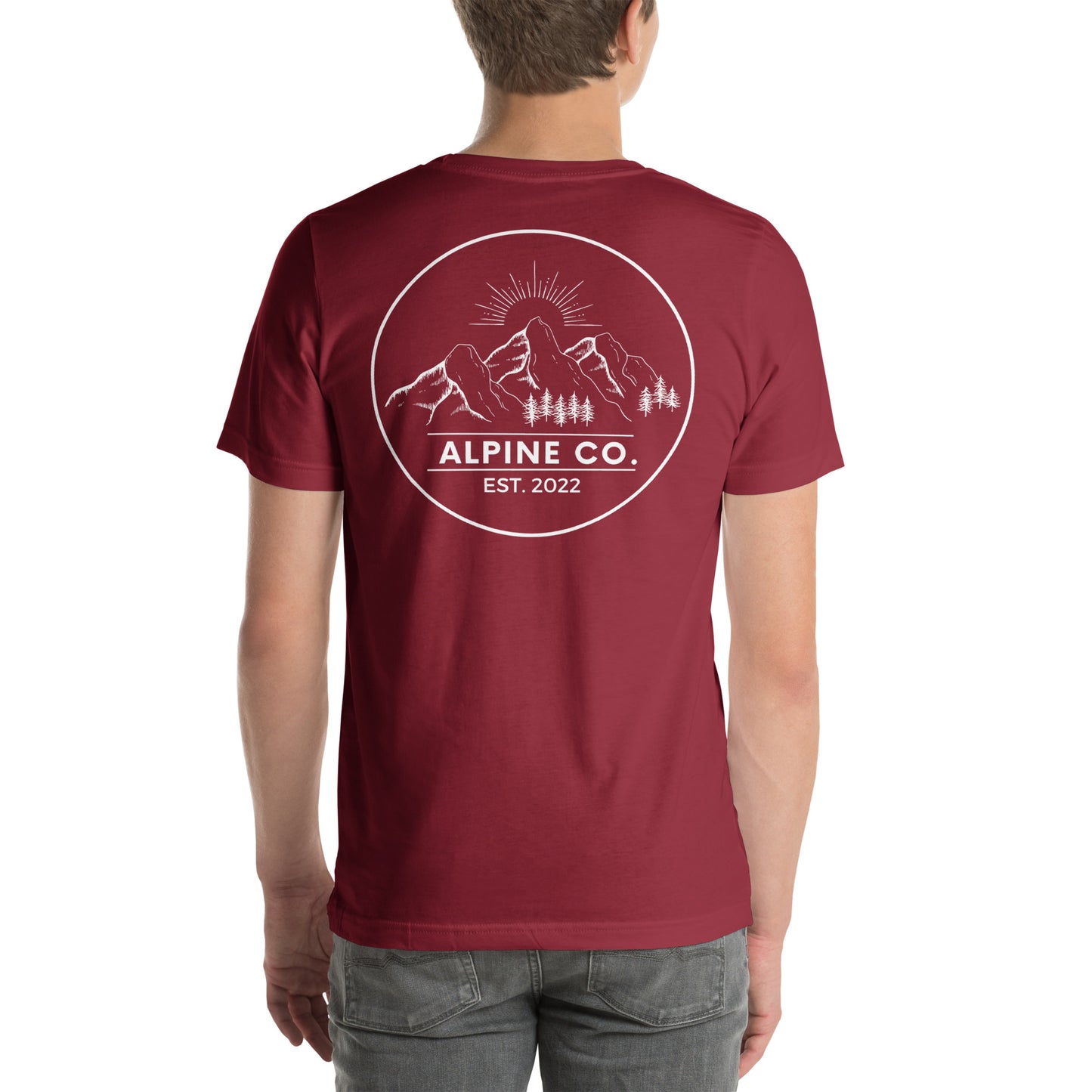 Alpine Co Circle Unisex t-shirt