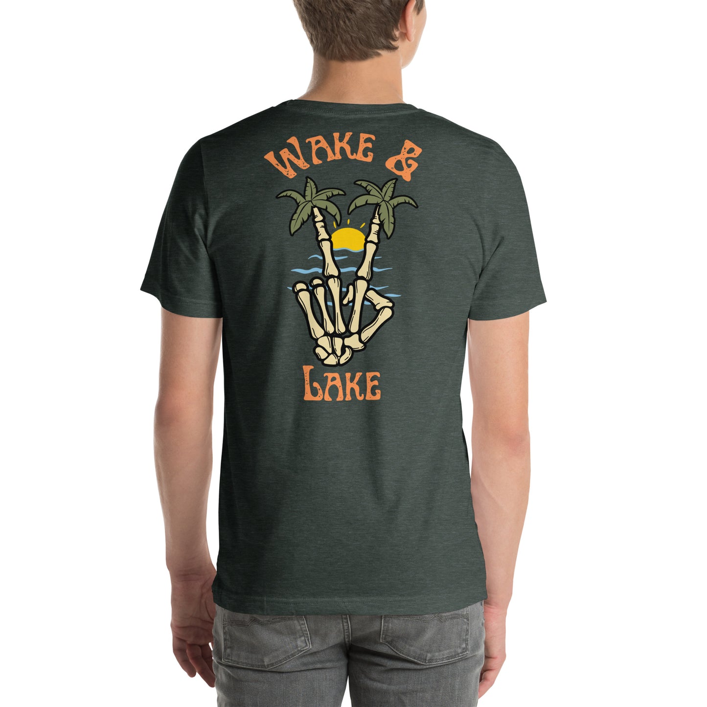 Wake & Lake Unisex t-shirt