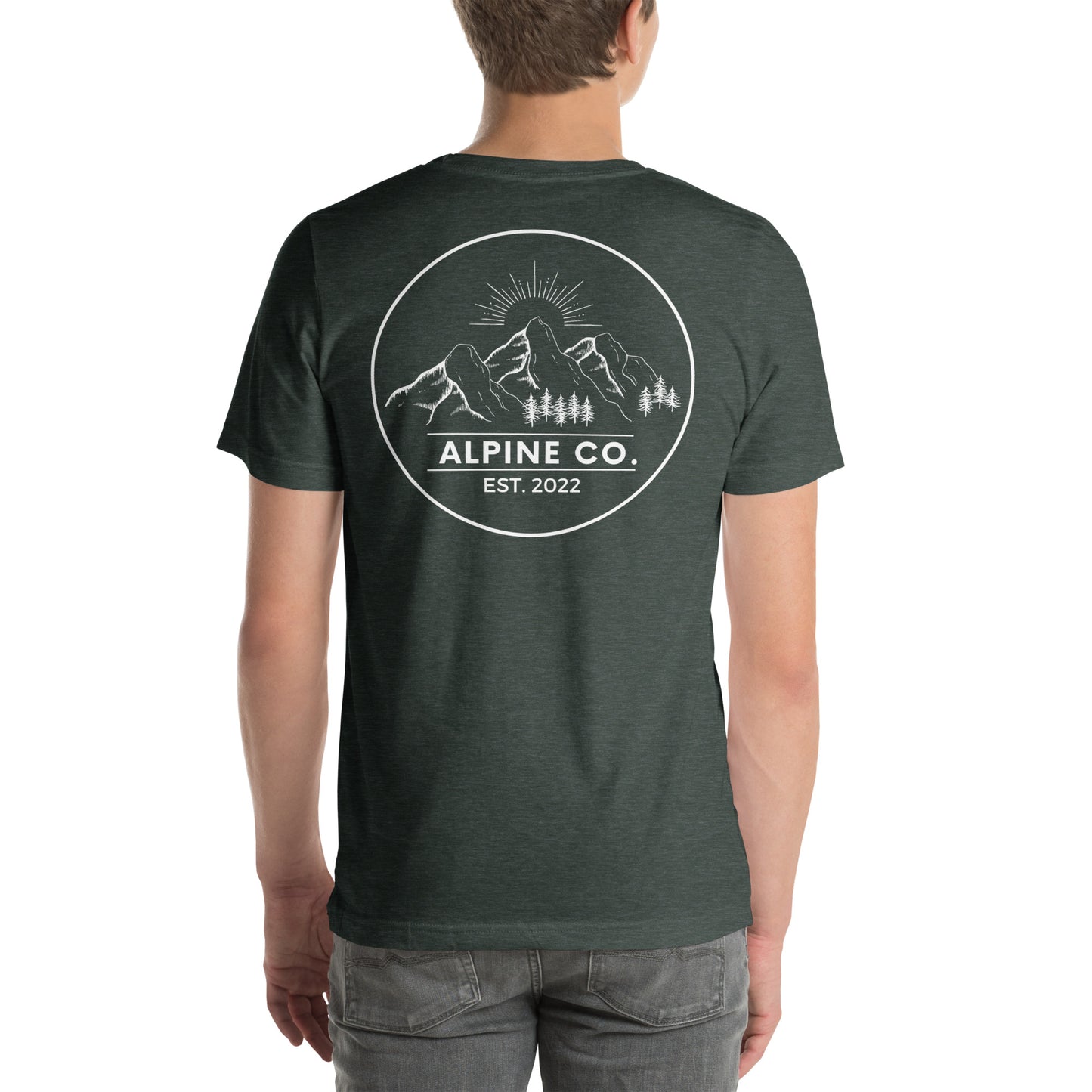 Alpine Co Circle Unisex t-shirt