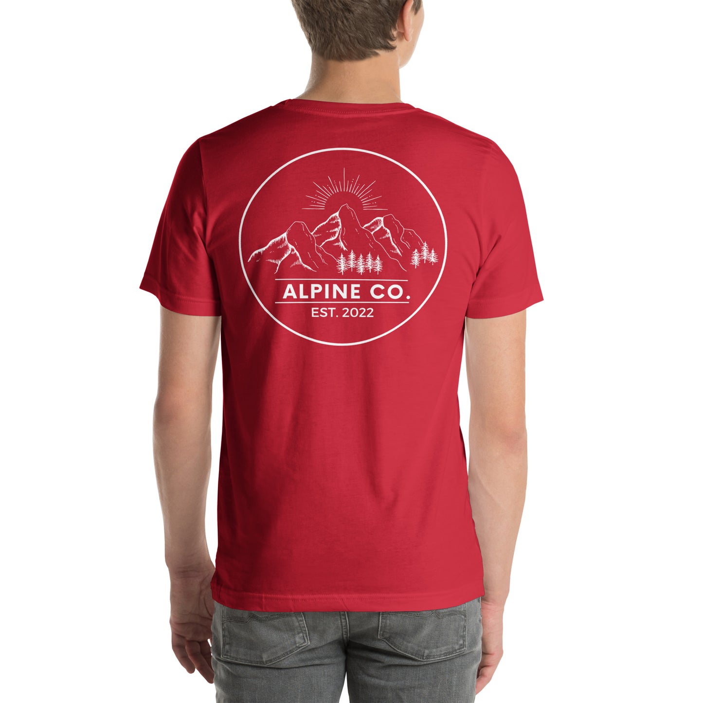 Alpine Co Circle Unisex t-shirt