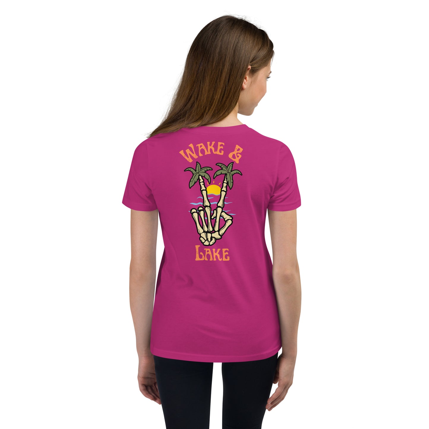 Wake & Lake Youth Unisex Short Sleeve T-Shirt