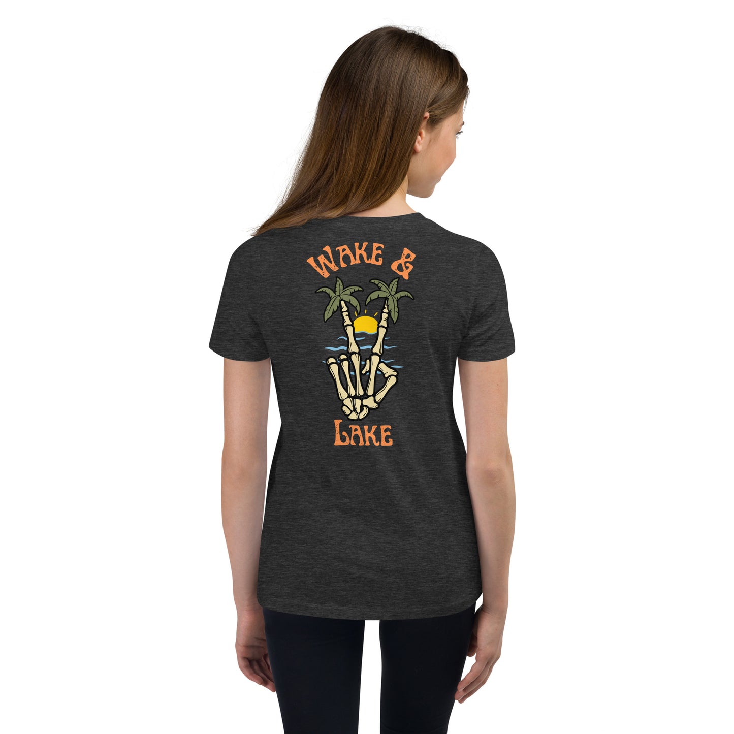 Wake & Lake Youth Unisex Short Sleeve T-Shirt