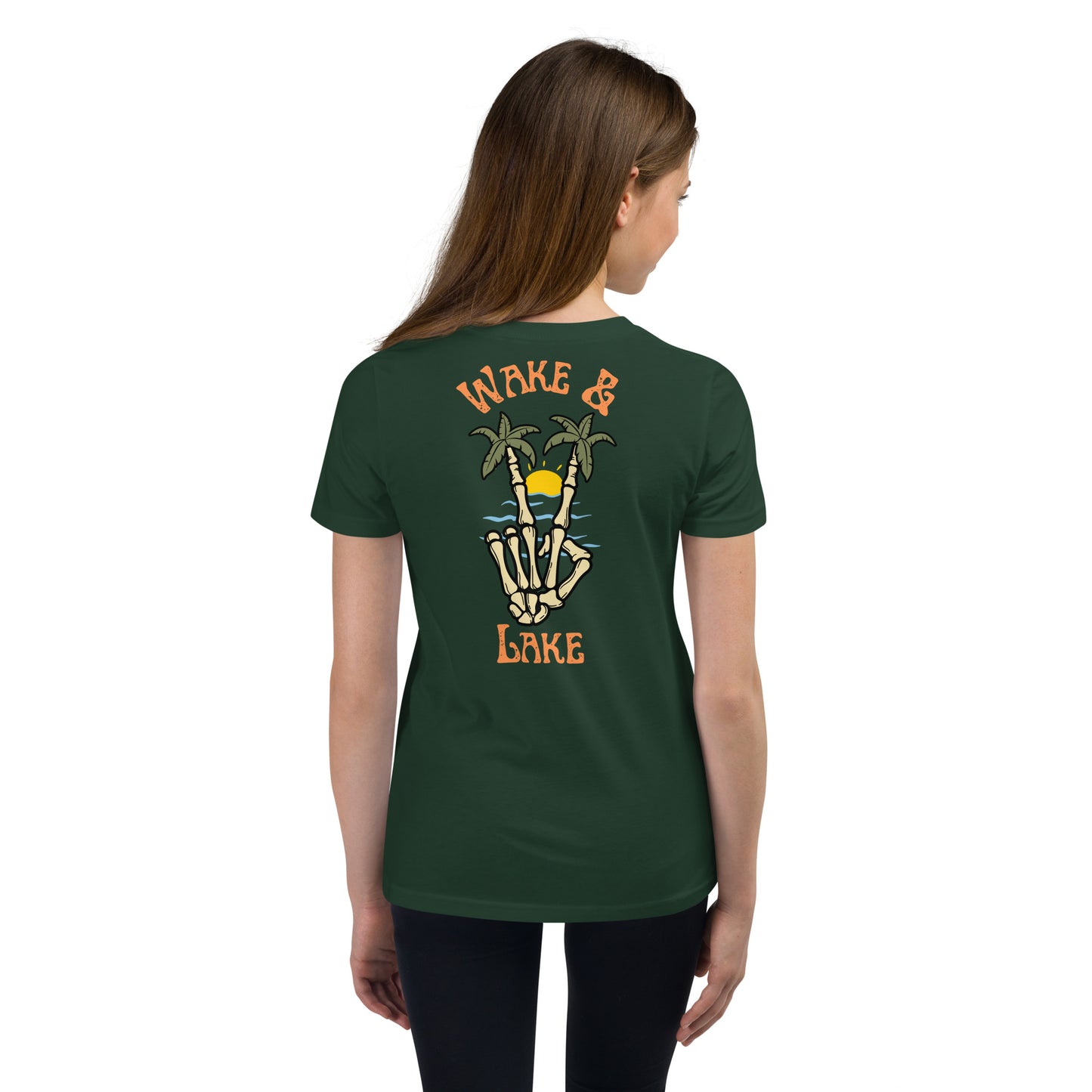 Wake & Lake Youth Unisex Short Sleeve T-Shirt