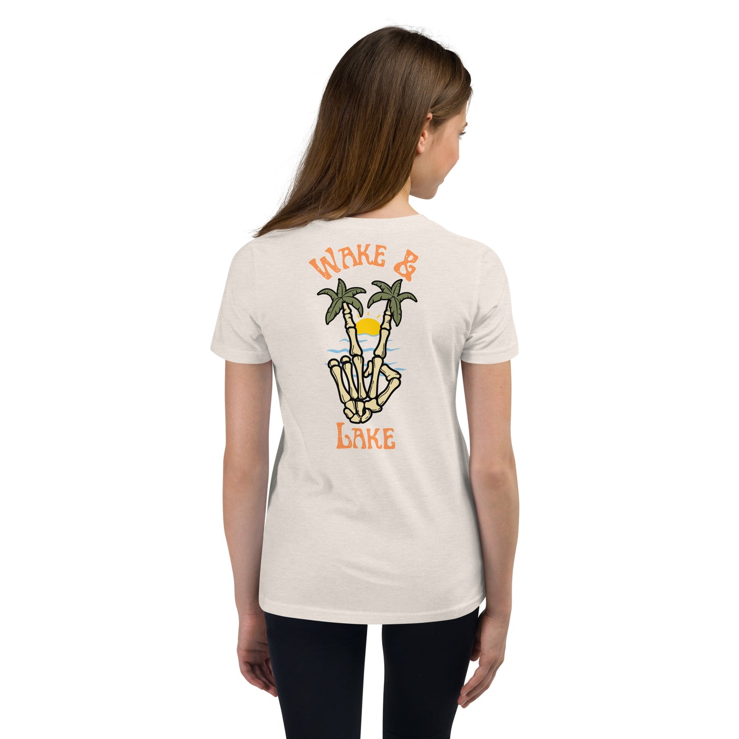 Wake & Lake Youth Unisex Short Sleeve T-Shirt