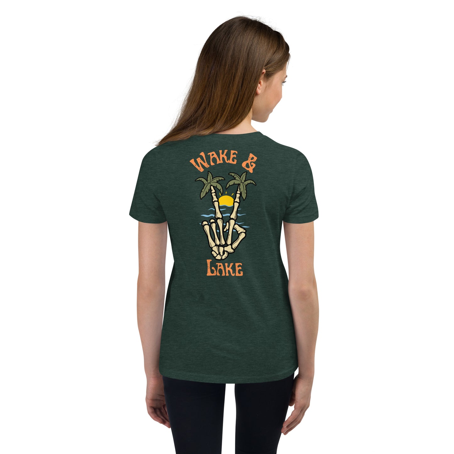 Wake & Lake Youth Unisex Short Sleeve T-Shirt