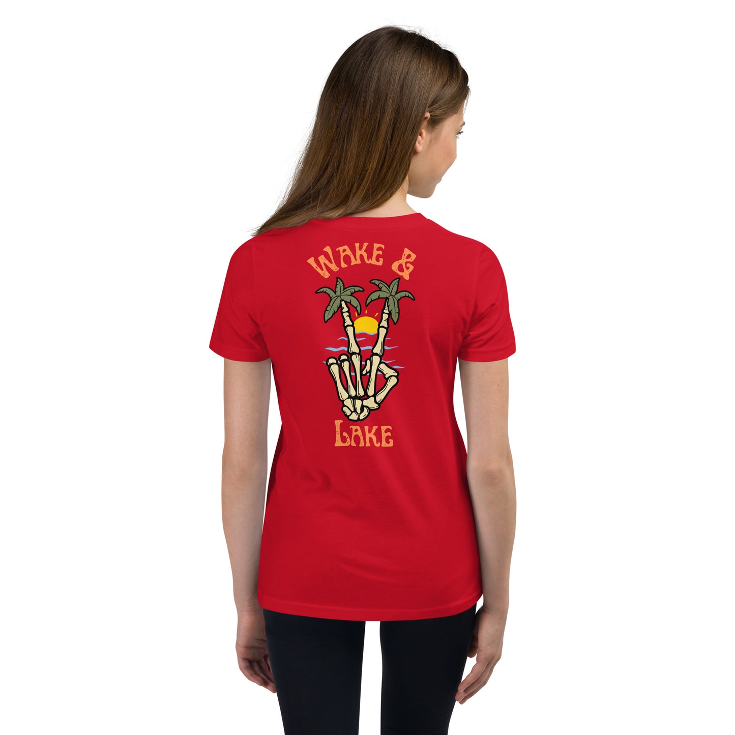 Wake & Lake Youth Unisex Short Sleeve T-Shirt