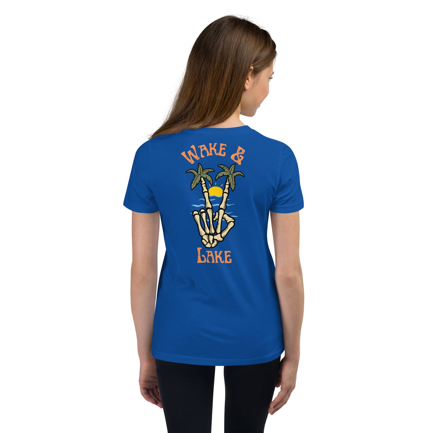Wake & Lake Youth Unisex Short Sleeve T-Shirt