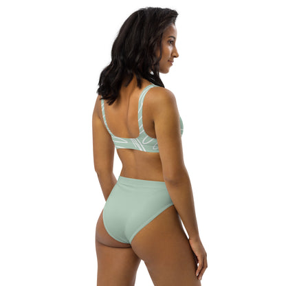 Sage High-waisted bikini Set