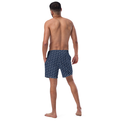 Men's Blue swim trunks