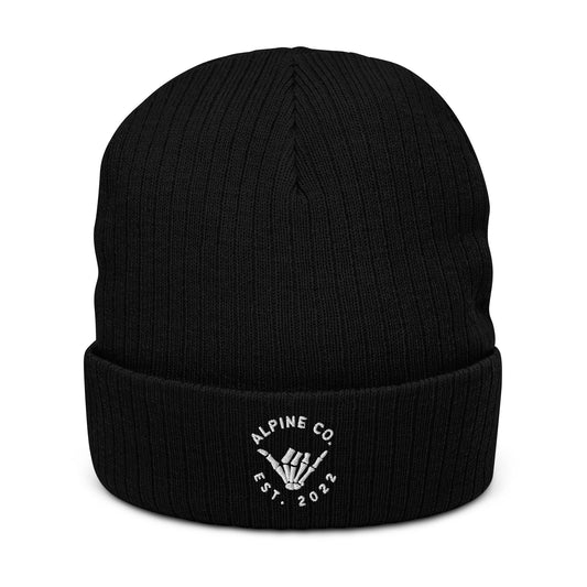 Ribbed Hang Loose knit beanie