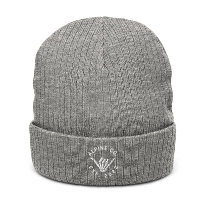 Ribbed Hang Loose knit beanie