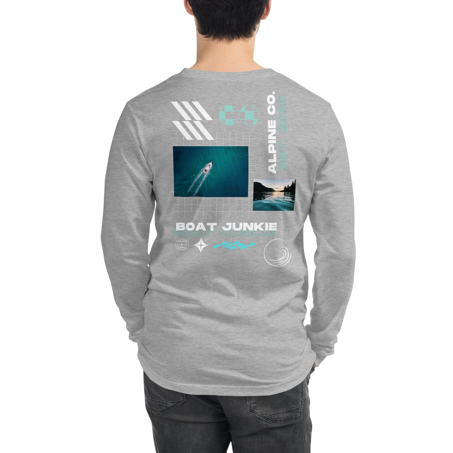 Boat Junkie Unisex Long Sleeve Tee