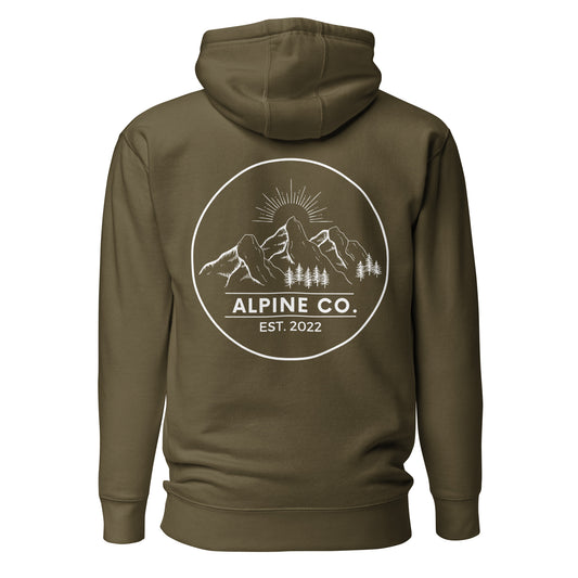 Alpine Circle Unisex Hoodie