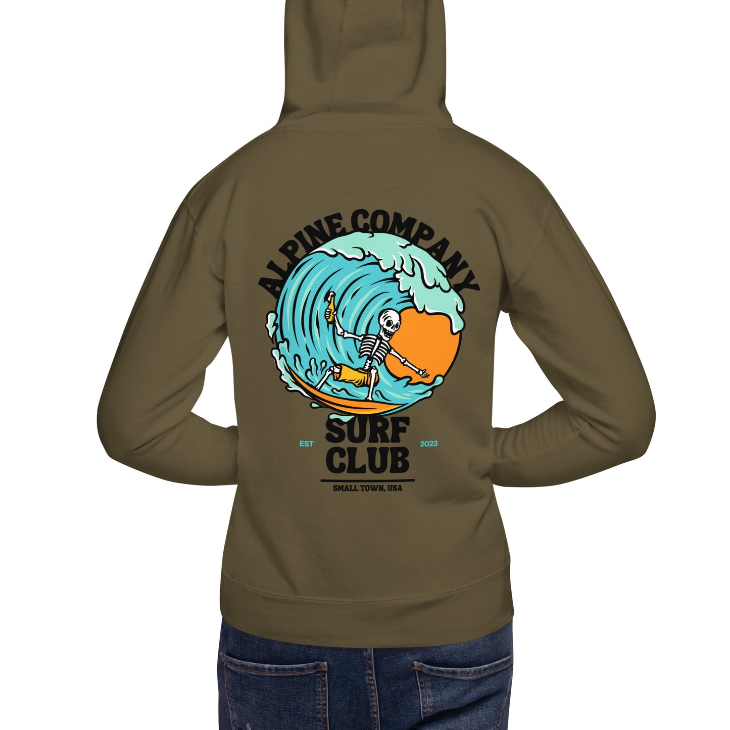 Surf Club Unisex Hoodie