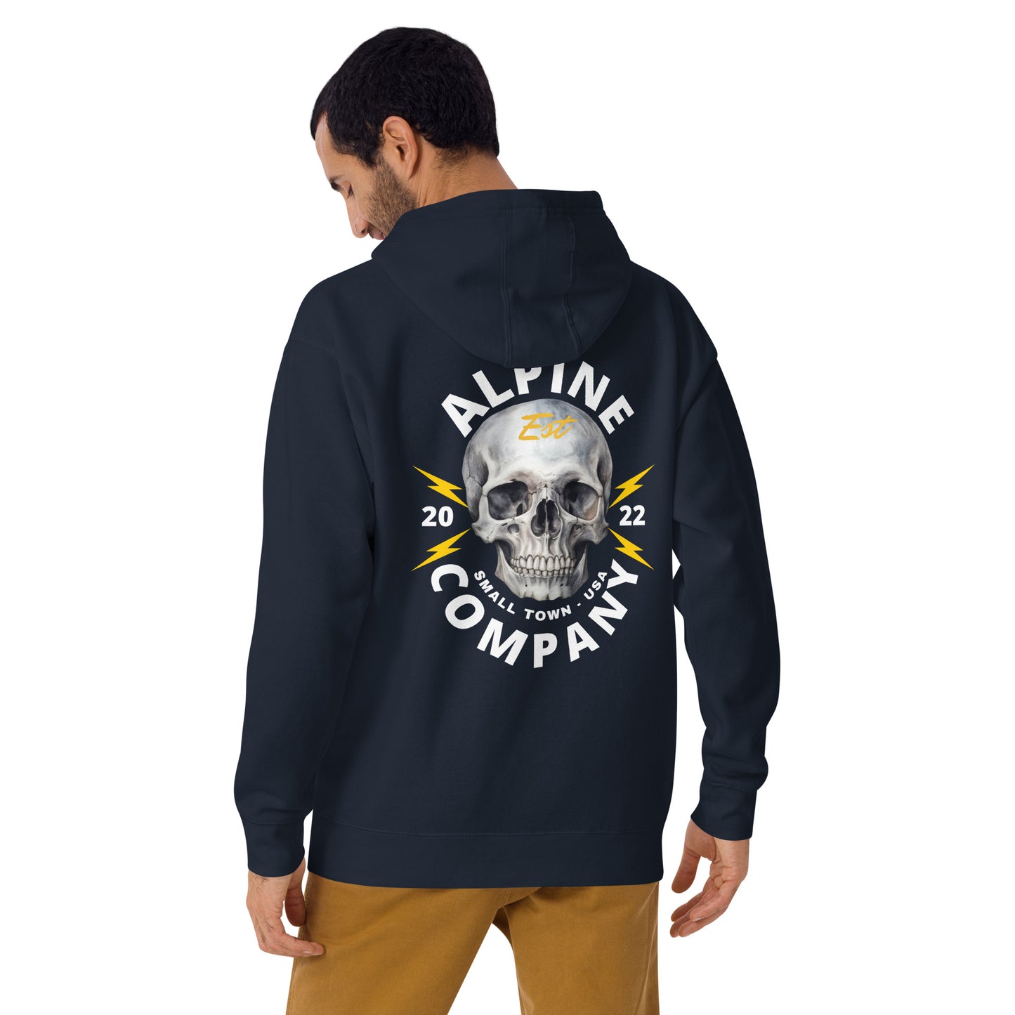 Electric Skull Unisex Hoodie