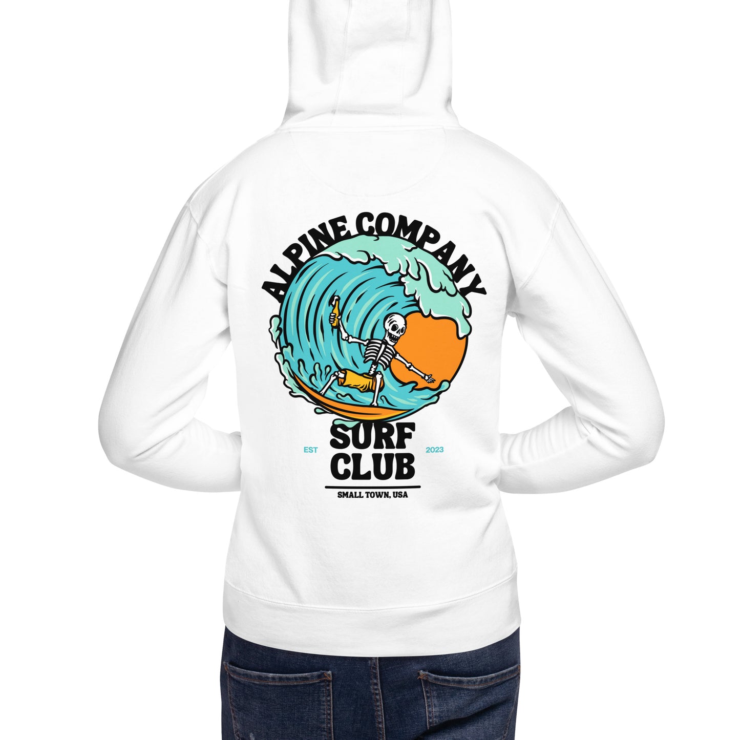 Surf Club Unisex Hoodie