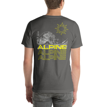 Alpine Wave Unisex t-shirt