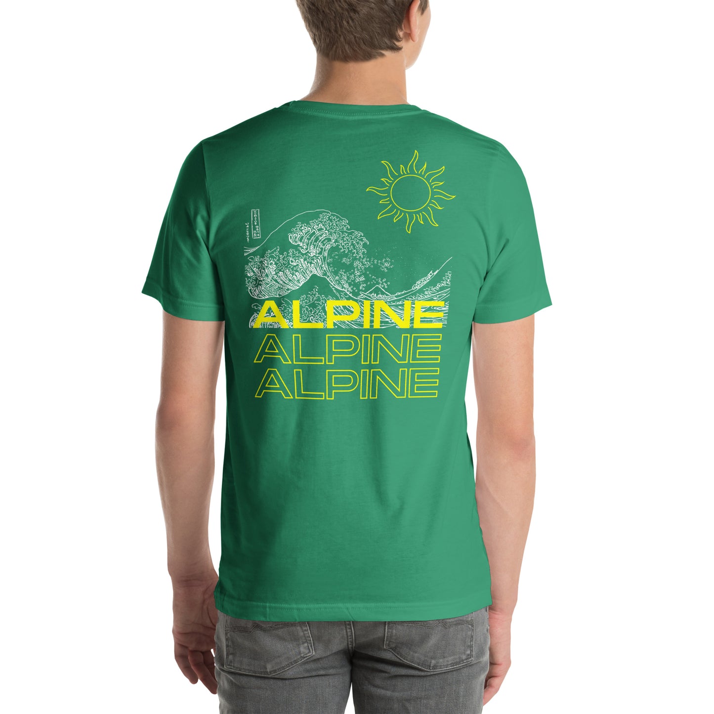 Alpine Wave Unisex t-shirt