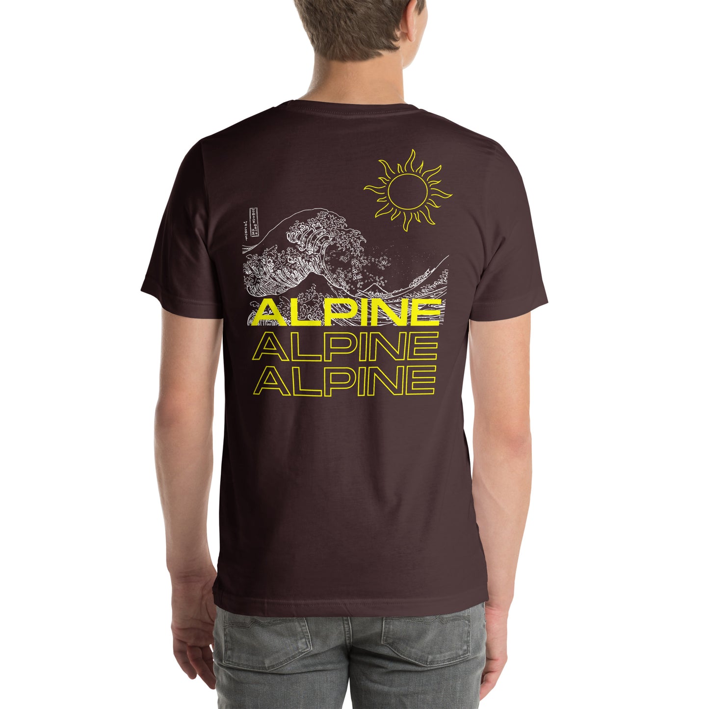 Alpine Wave Unisex t-shirt