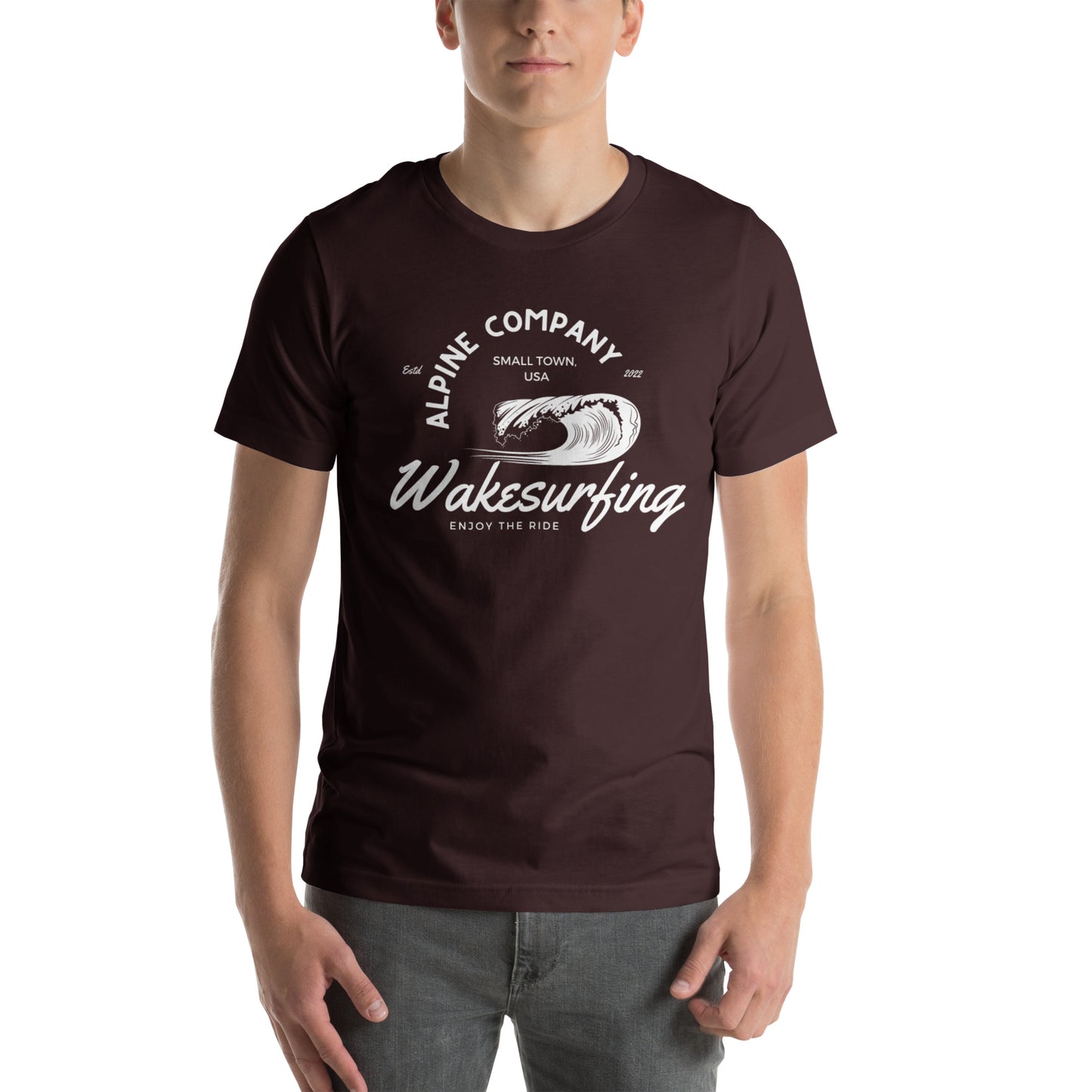 Alpine Wakesurfing Unisex t-shirt