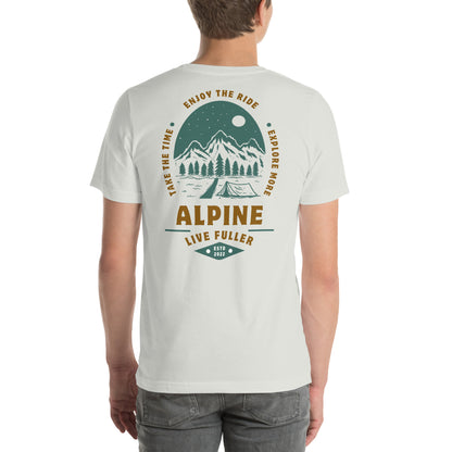 Alpine Camping Unisex t-shirt