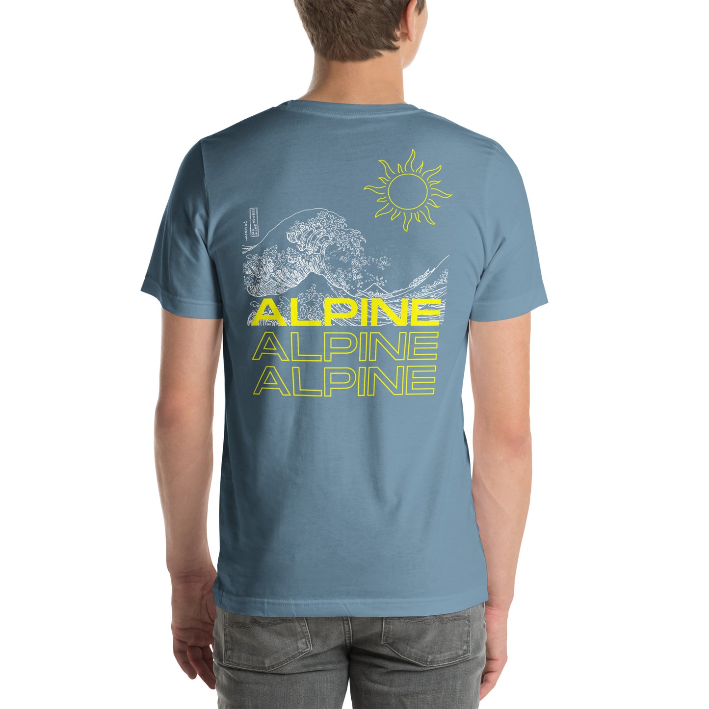 Alpine Wave Unisex t-shirt