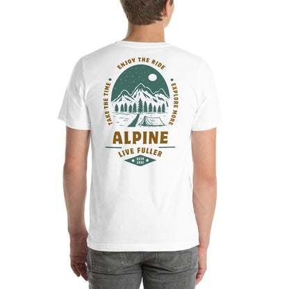 Alpine Camping Unisex t-shirt