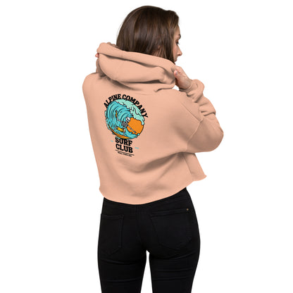 Surf Club Crop Hoodie