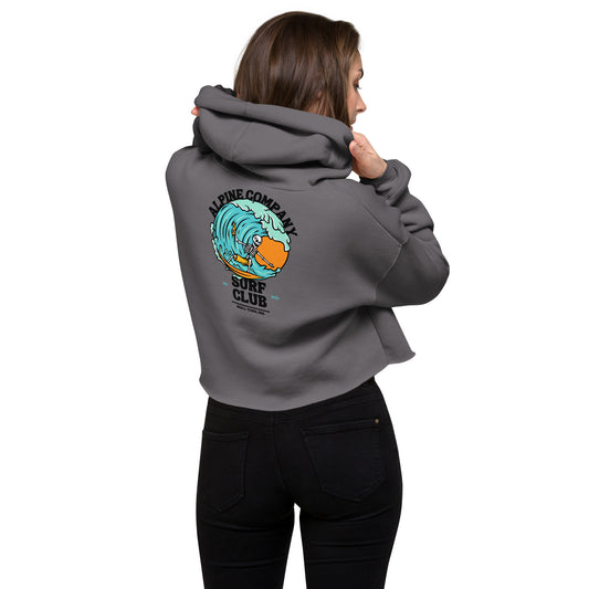 Surf Club Crop Hoodie