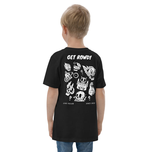 Youth Get Rowdy jersey t-shirt